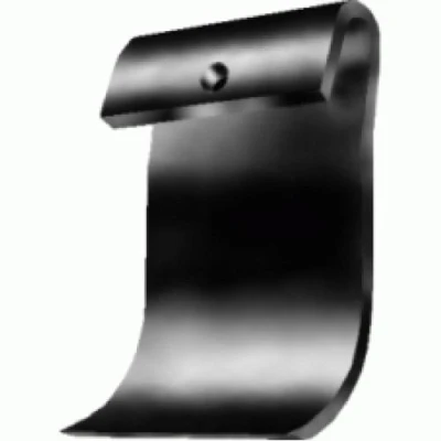 Klepel Ducker 120x8mm 1 gat 12,5mm L=200